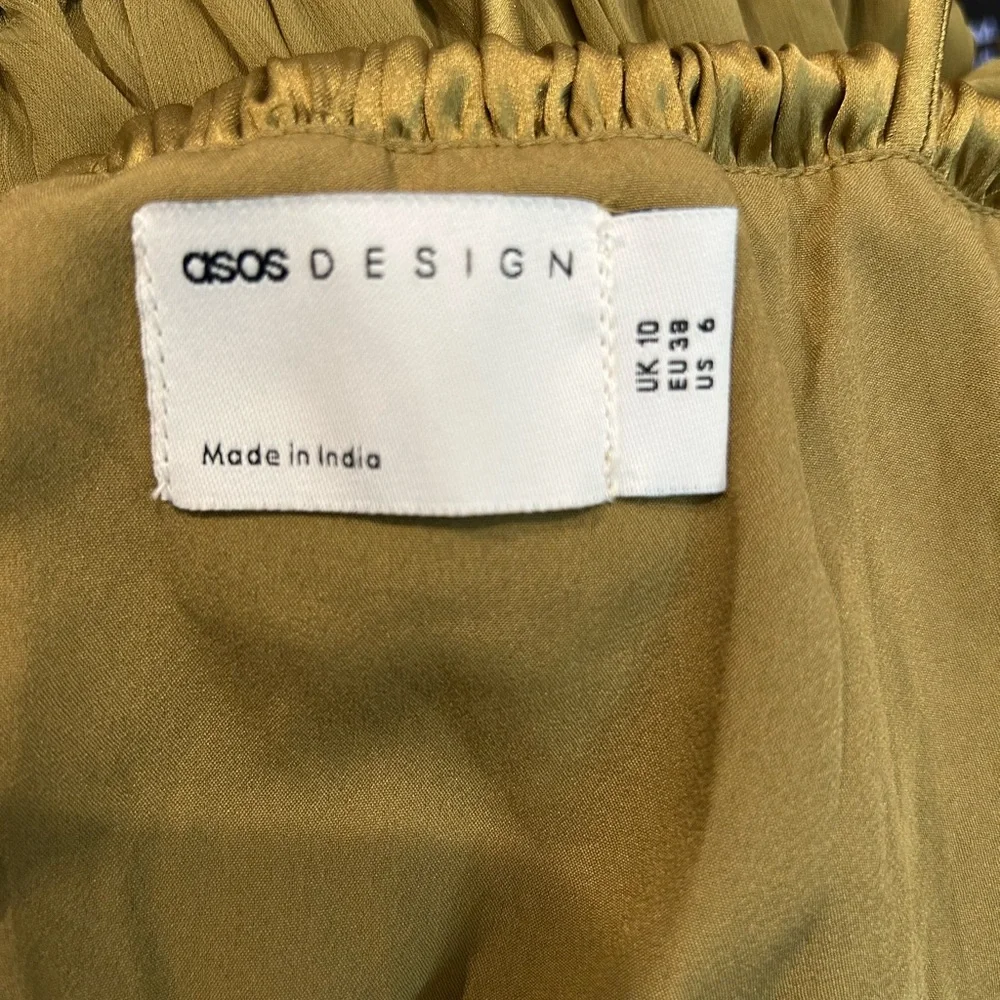 ASOS Olive Green Maxi Dress - Picture 6 of 6